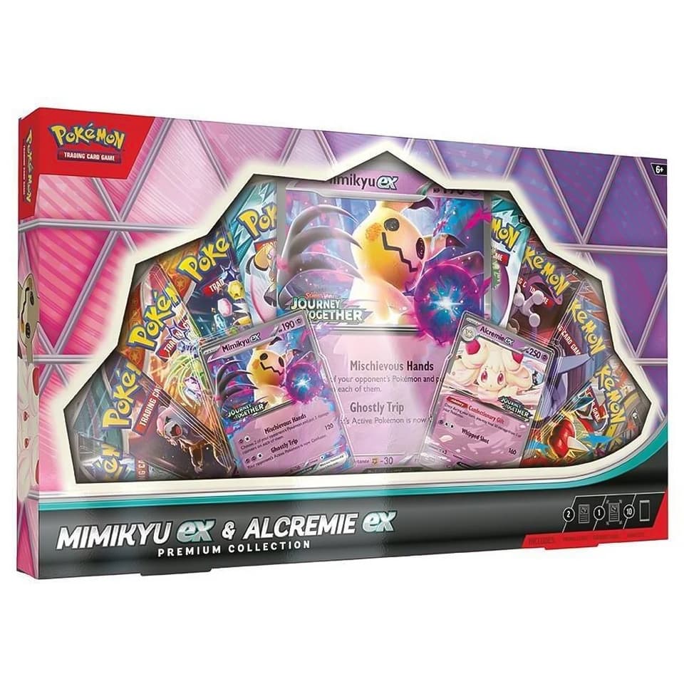 Mimikyu ex & Alcremie ex Premium-Kollektion