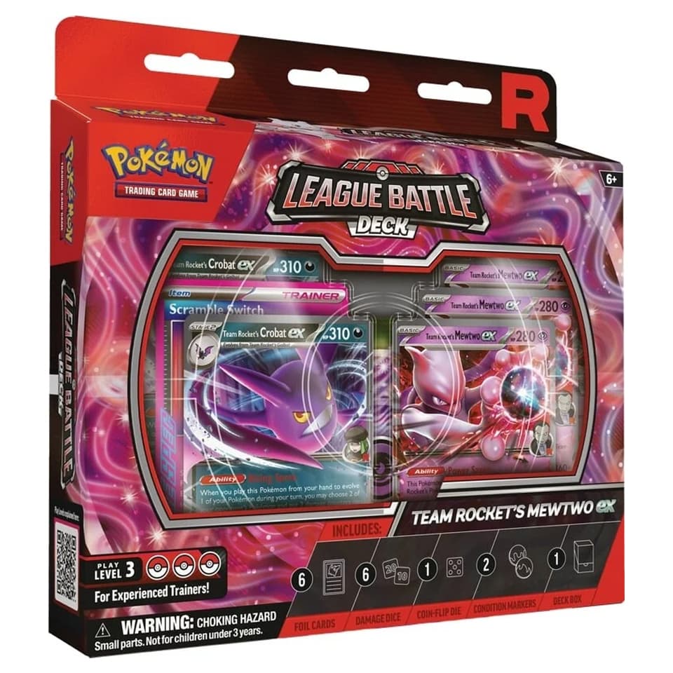 Team Rocket's Mewtwo ex League Kampfdeck