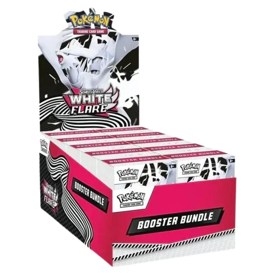 Weiße Flammen Booster-Bundle Display