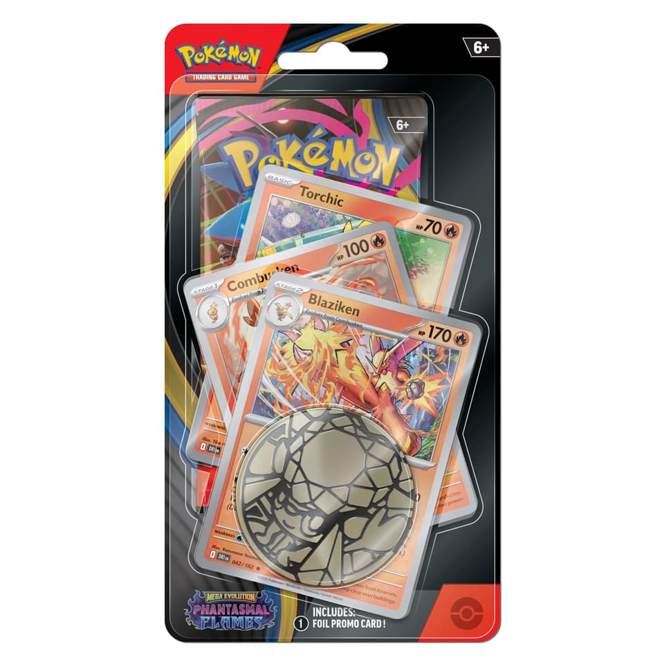 Fatale Flammen: Blaziken Premium-Checklane-Blister