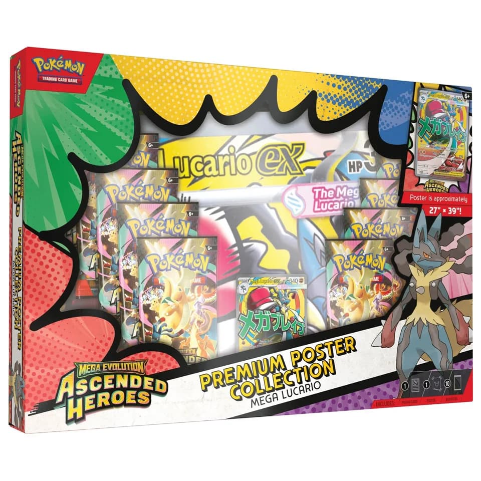 Erhabene Helden: Mega Lucario Premium Poster-Kollektion