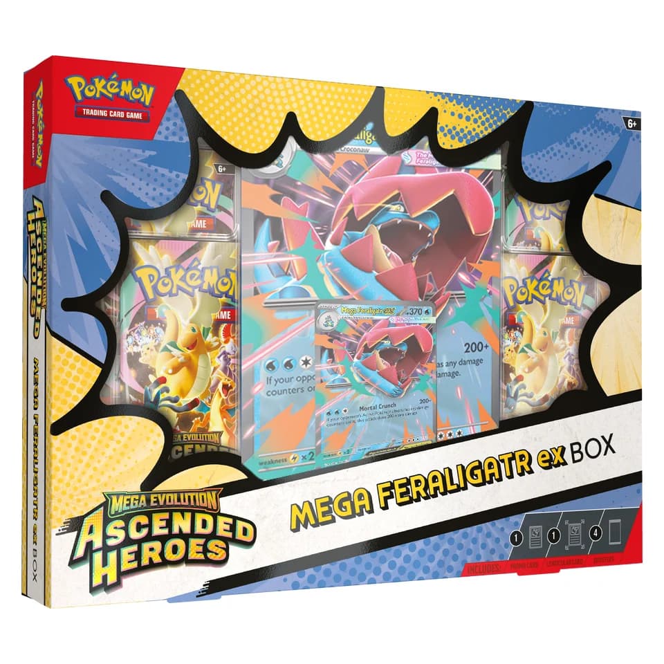 Erhabene Helden: Mega Feraligatr ex Box