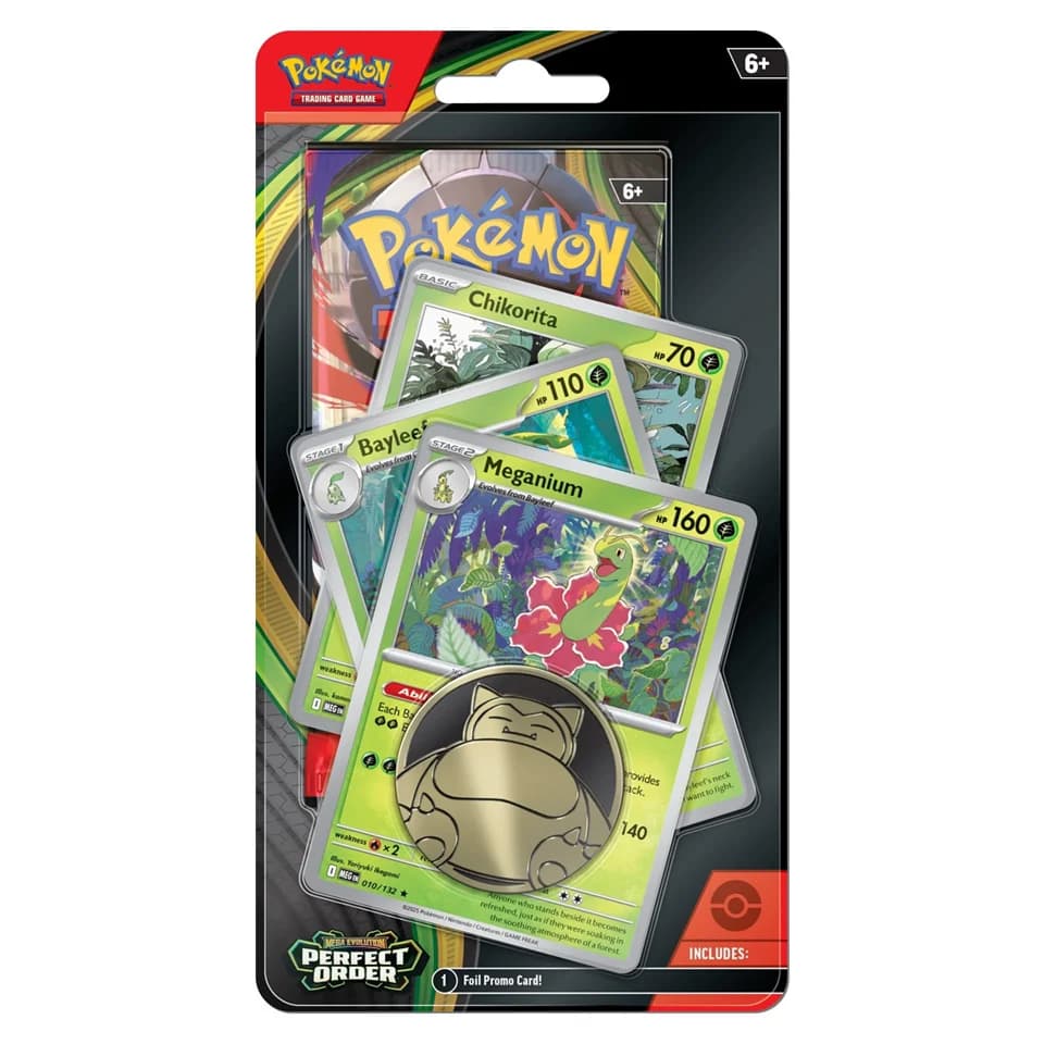 Optimale Ordnung: Meganium Premium-Checklane-Blister