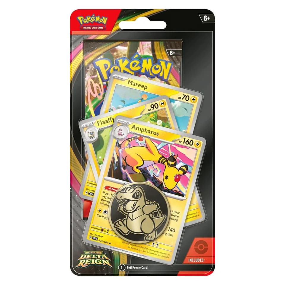 Delta Reign: Ampharos Premium-Checklane-Blister