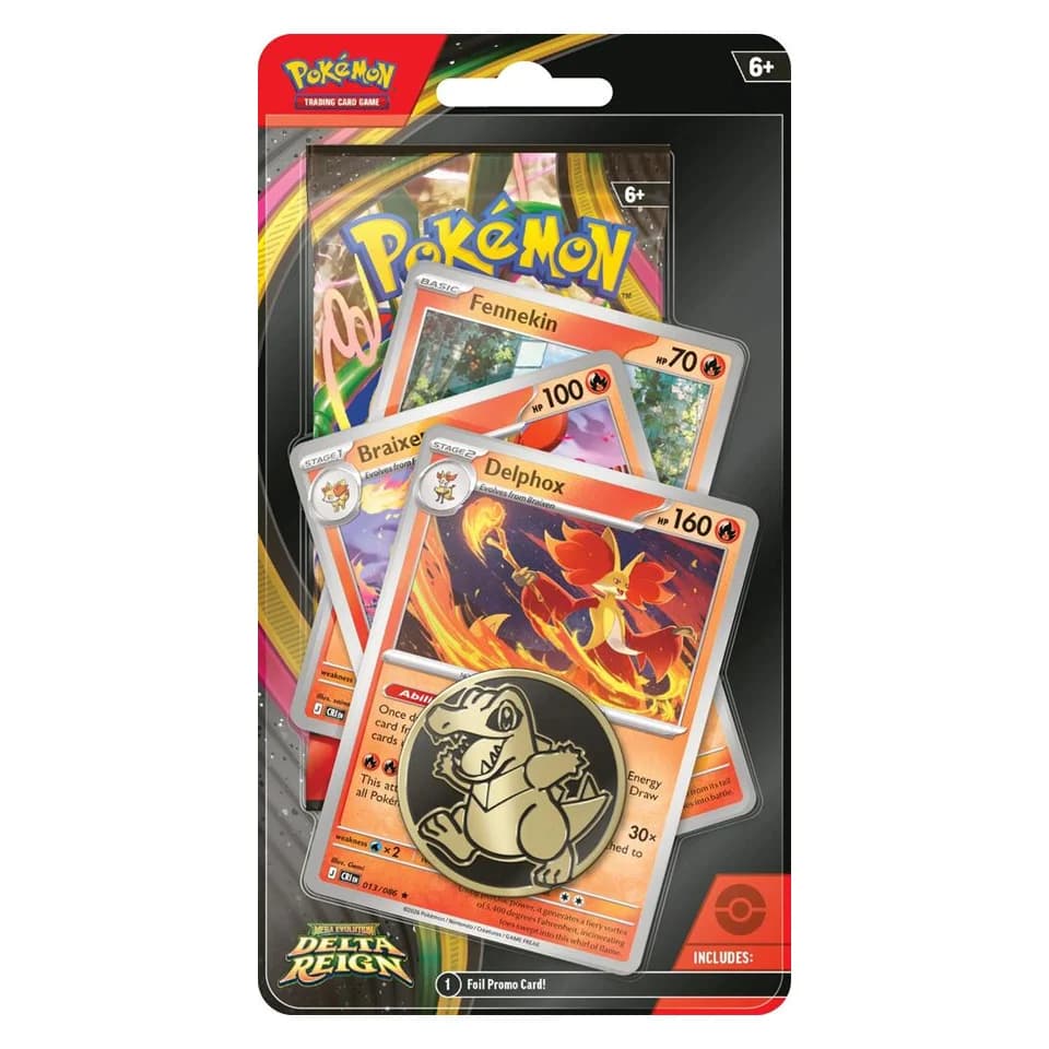 Delta Reign: Delphox Premium-Checklane-Blister